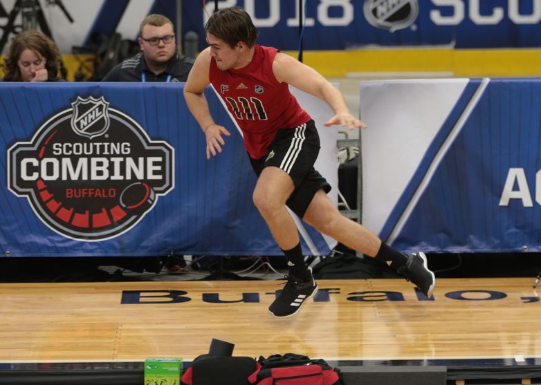 nhl combine results