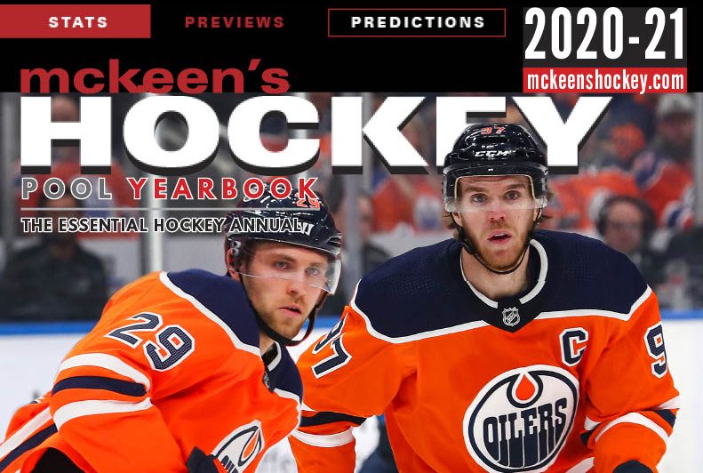 MCKEEN'S 2022-23 NHL HOCKEY POOL YEARBOOK RELEASING EARLY SEPTEMBER