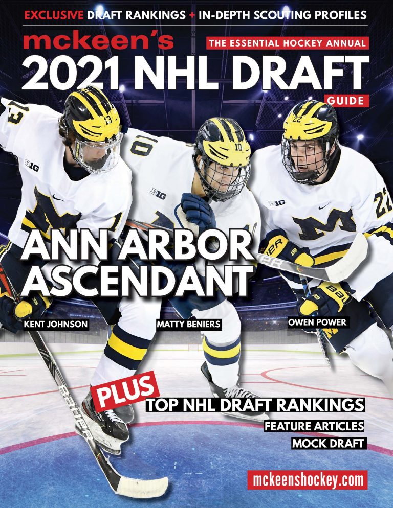 MCKEEN'S 2021 NHL DRAFT GUIDE - NOW AVAILABLE FOR DOWNLOAD - AND