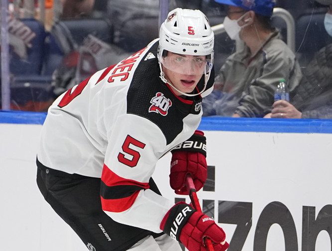 Sources: Devils' Simon Nemec among players cut from opening night roster,  will join AHL club 